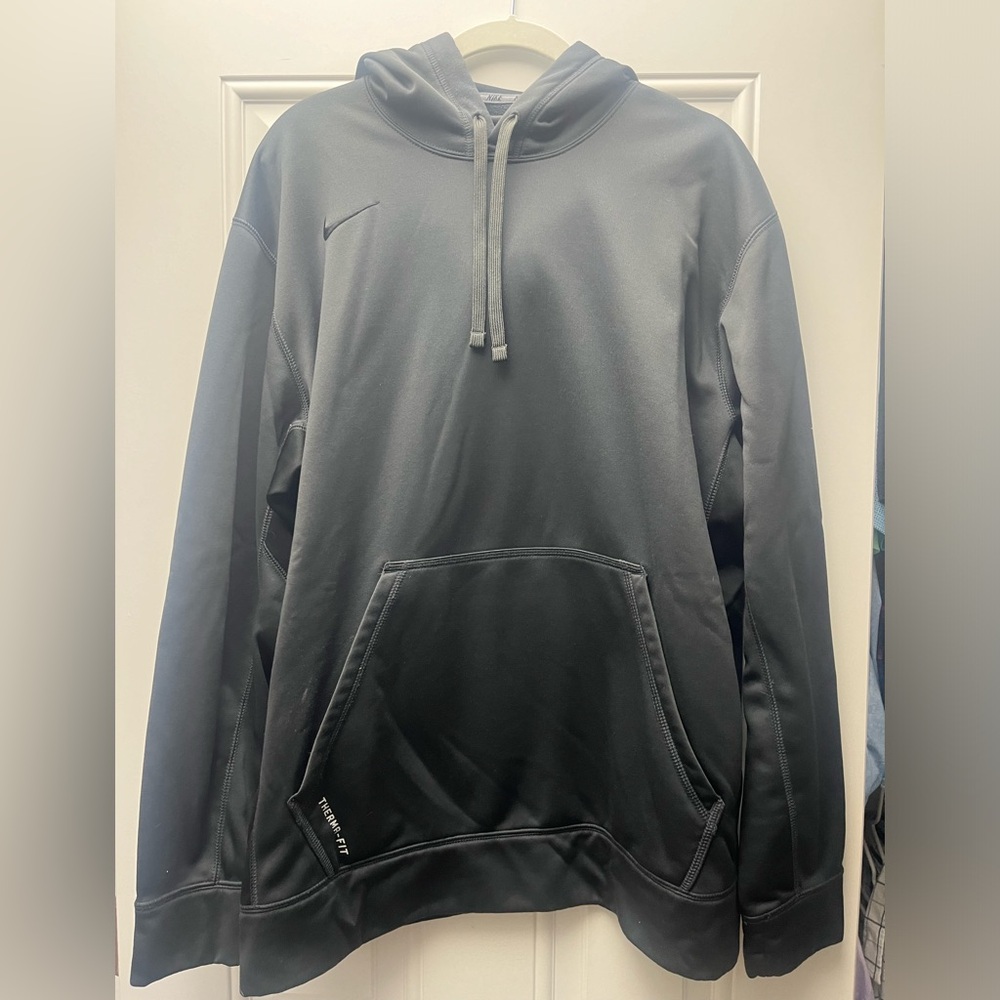 Nike Black Therma-Fit Pullover Hoodie